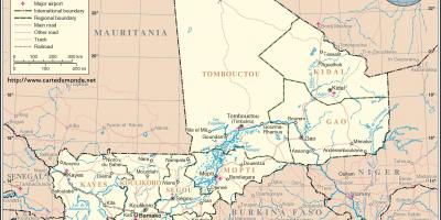 Mapa ng Mali
